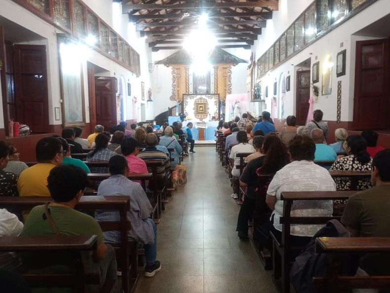 Virgen de Río Blanco: comenzó la novena