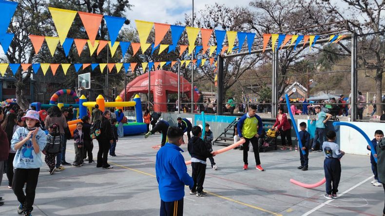 Festejo del Día del Niño en el Parque San Martín