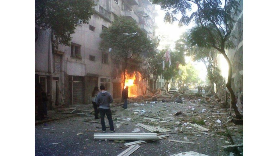Explosión en Rosario