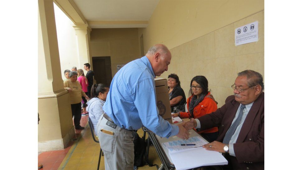 Votó el Vicegobernador