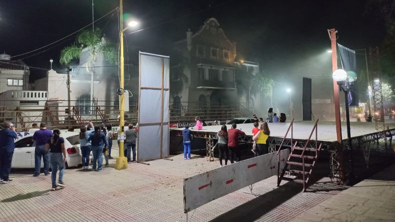 Incendio en la Municipalidad de San Pedro de Jujuy