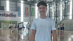 Facundo Aldana a la Selección Argentina de handball