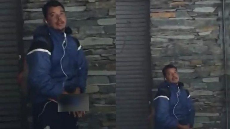 Depravado se masturbó frente a una chica.jpg