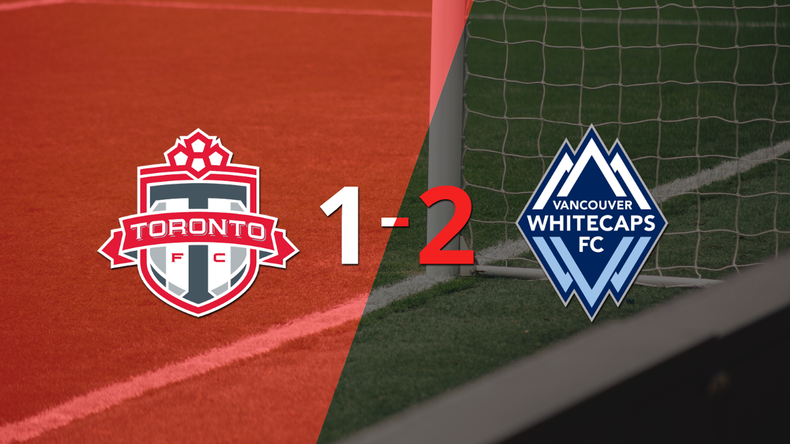 Vancouver Whitecaps FC ganó por 2-1 en su visita a Toronto FC