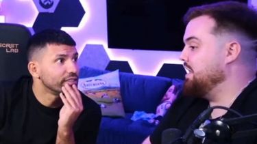 El Kun Agüero sufrió una arritmia en vivo: qué pasó.&nbsp;