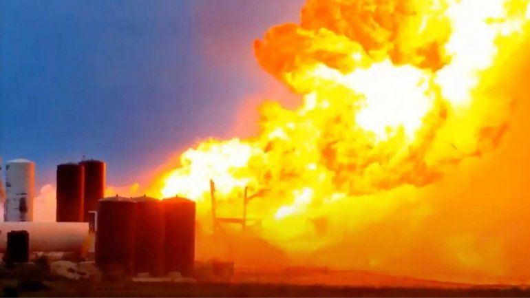 El cohete de SpaceX explotó al momento del aterrizaje en Texas, en Estados Unidos. La nave espacial pretende llevar humanos a Marte.