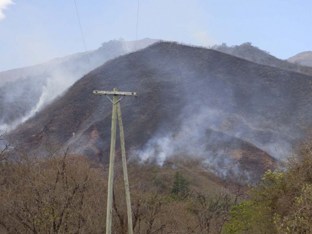 Riesgo elevado de incendios