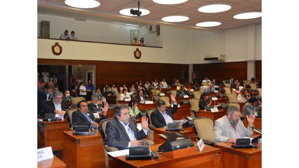 Sesión Extraordinaria en la Legislatura