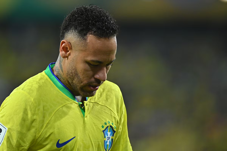 Neymar Jr se quedó afuera de la convocatoria de Brasil (EFE/ Andre Borges)