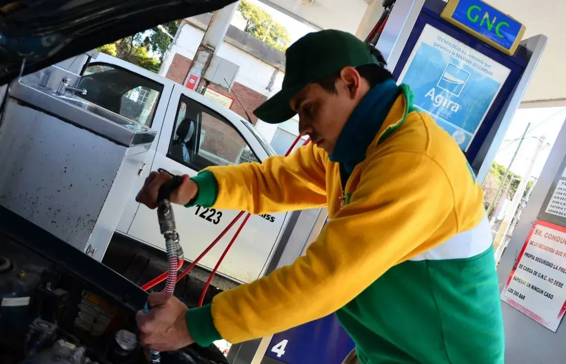 se encuentra habilitada la venta de gnc para estaciones de servicio de la provincia