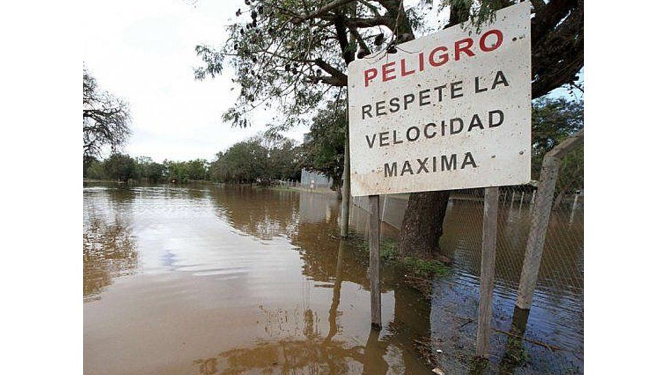 crecida en Chaco