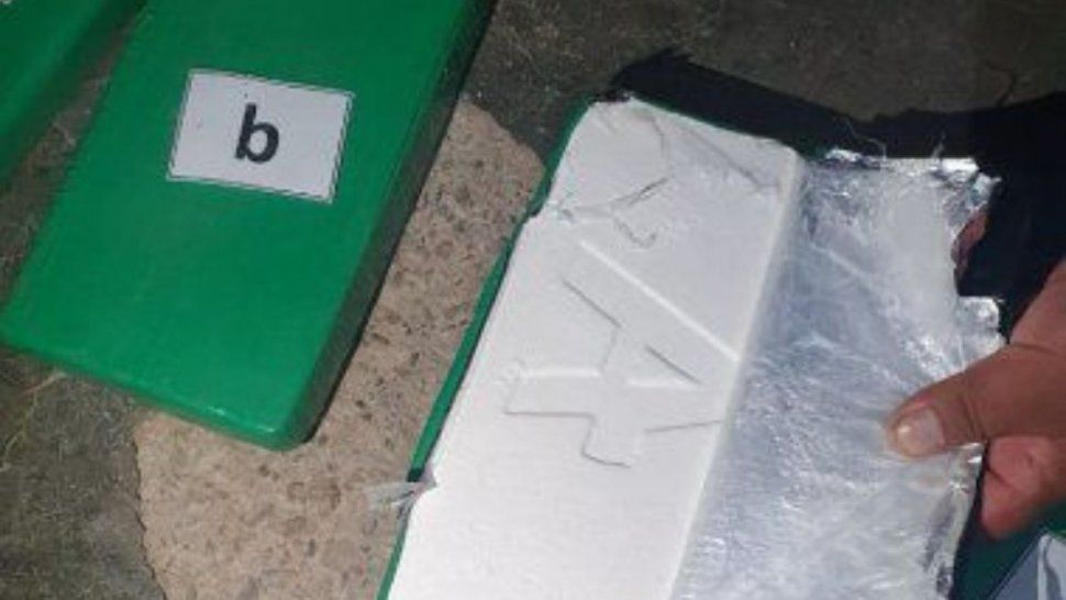 incautan cocaina valuada en mas de 5 millones de pesos
