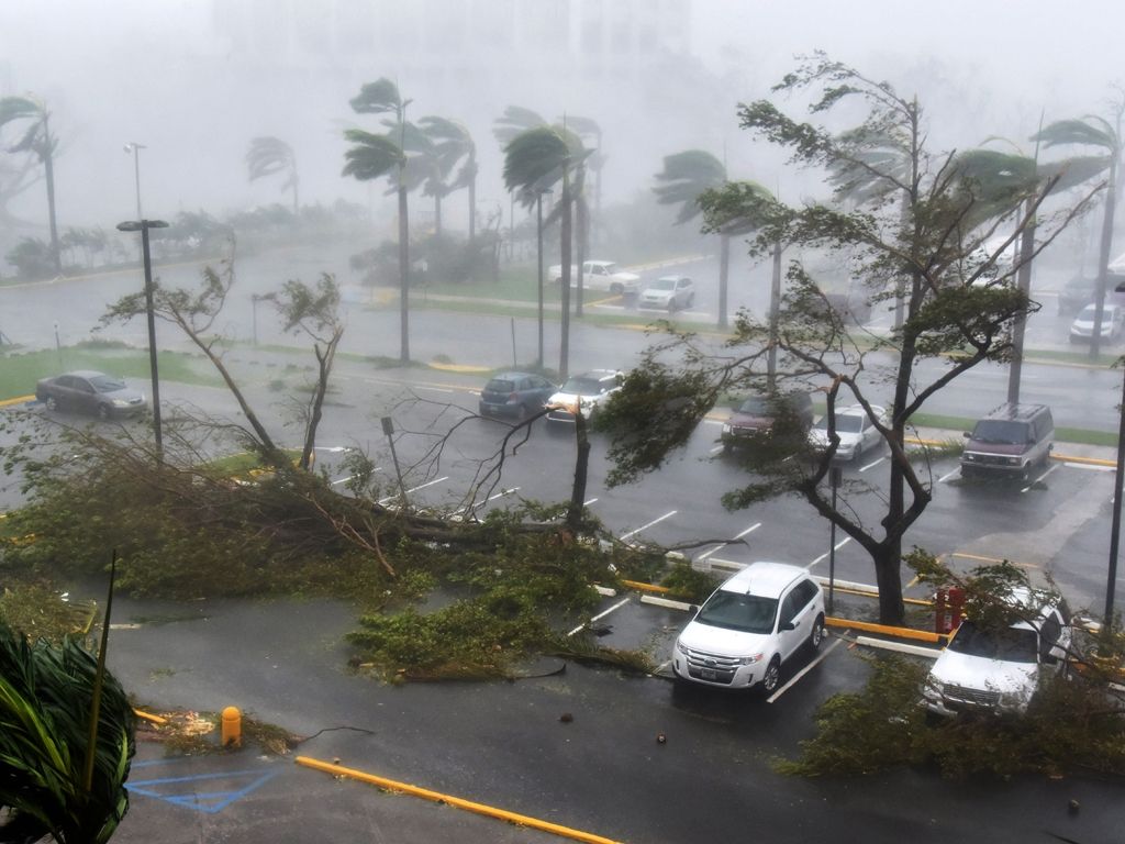 El huracán María llegó a Puerto Rico