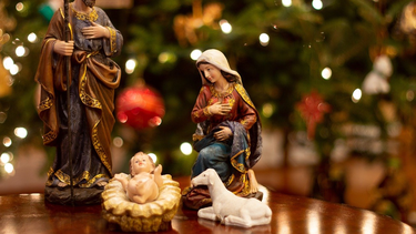 Pesebre de Navidad.