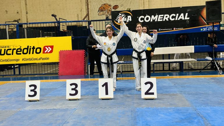 Jujeños en el podio en el Provincial de Taekwondo de Tucumán