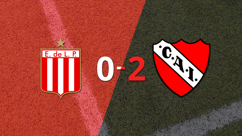 Estudiantes sucumbe ante Independiente y pierde por 2 a 0