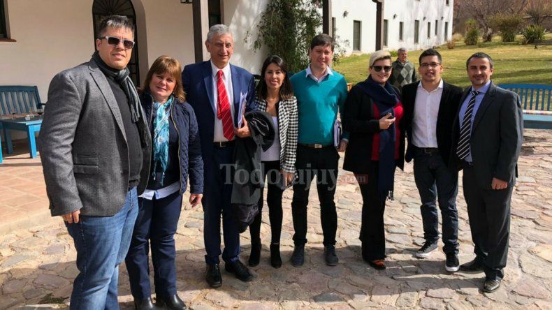Participantes del encuentro en Purmamarca&nbsp;