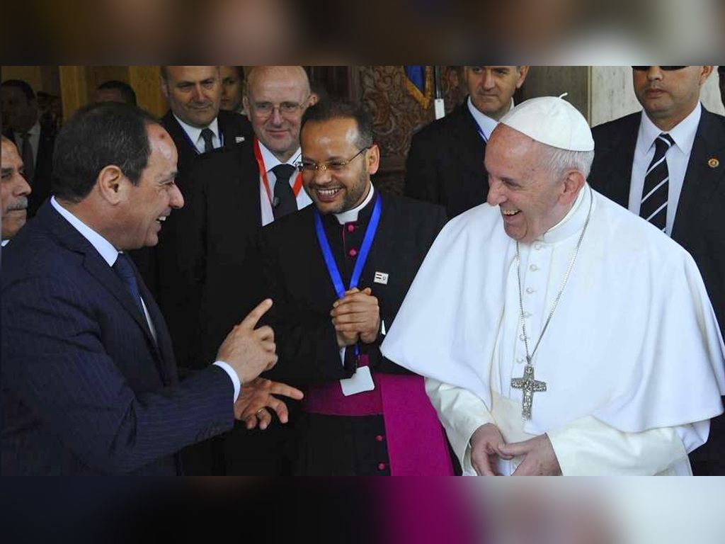 El Papa en Egipto