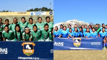 Final Copa Jujuy Femenina: Atlético El Carmen y Defensores de Belgrano de Tilcara.