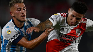 River y Racing empataron 2 a 2.