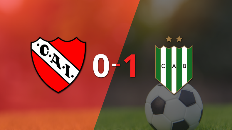 Independiente cayó frente a Banfield 1-0 con un gol de Martín Río