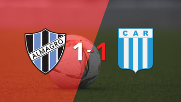 Almagro y Racing (Cba) igualaron 1 a 1