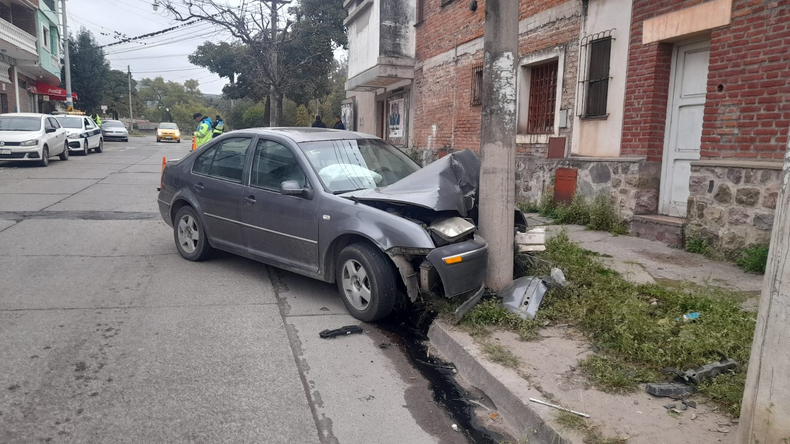 Accidente en barrio Cuyaya.