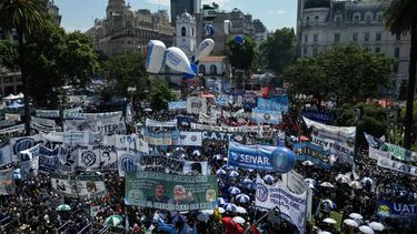 La CGT marchará hoy a la Plaza de Mayo por el Día del Trabajador.