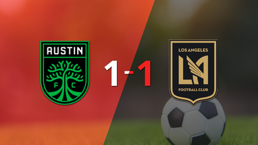 Los Angeles FC logró sacar el empate a 1 gol en casa de Austin FC