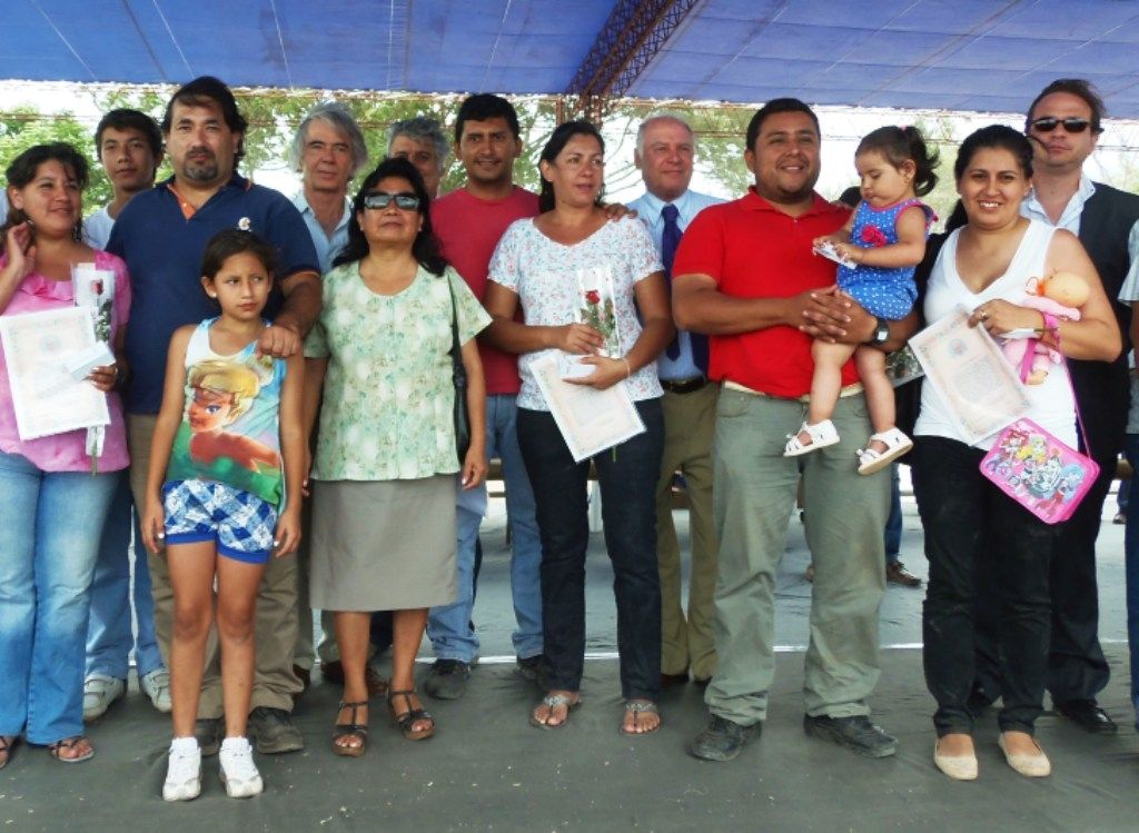 Entrega de viviendas