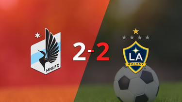 Minnesota United empata ante LA Galaxy pese al doblete de Kelvin Yeaboah