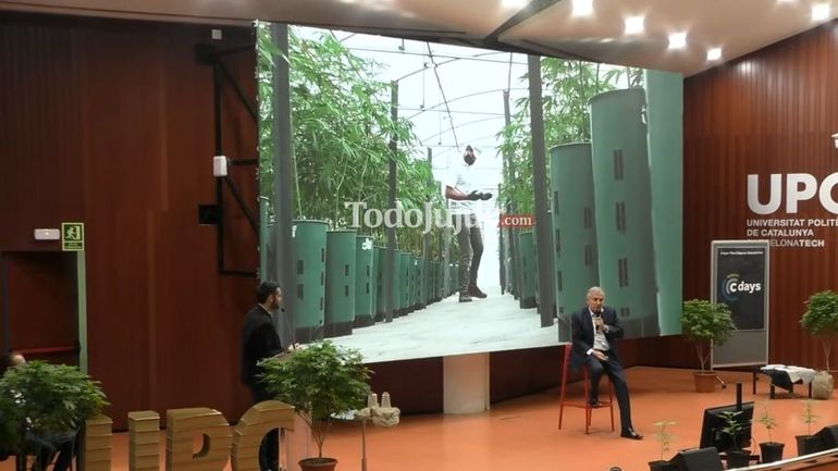 Gerardo Morales disertó sobre la producción de cannabis en España