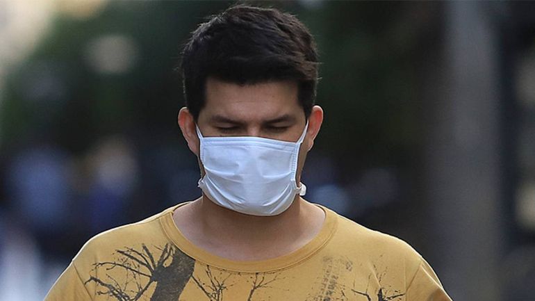 Recomiendan volver a usar barbijo por el humo de los incendios (Foto ilustrativa)
