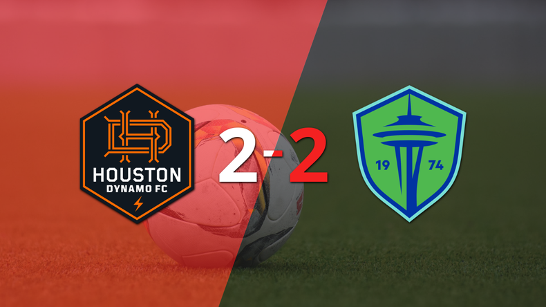 Los dos goles de Latif Blessing no evitaron el empate entre Houston y Seattle Sounders