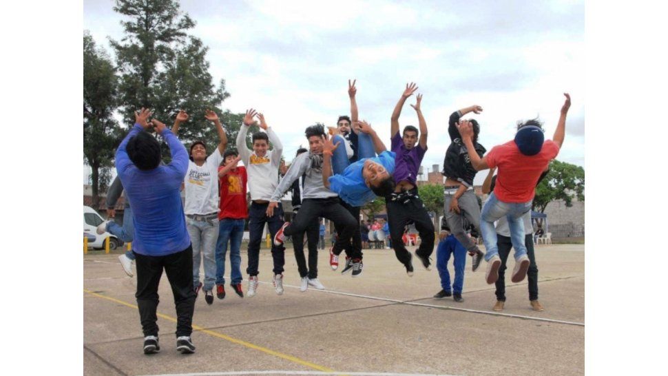 Jovenes en San Pedro