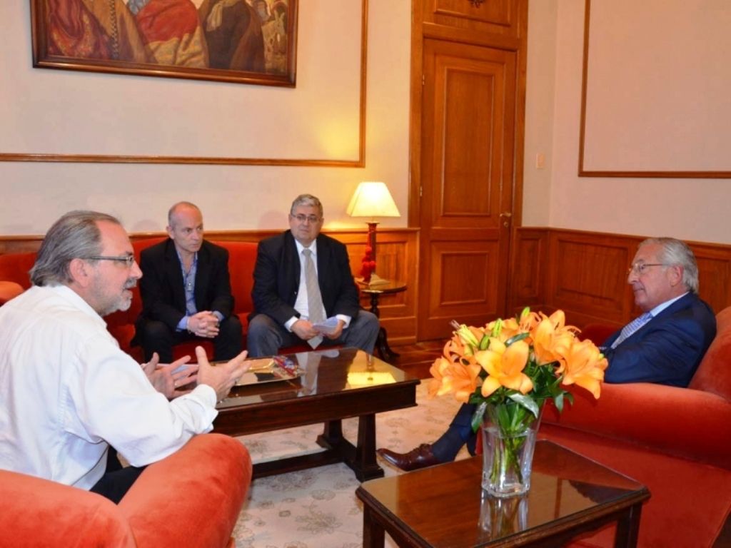 Reunión en Casa de Gobierno