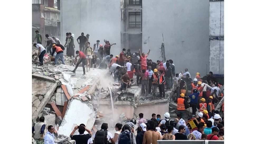 Terremoto en México