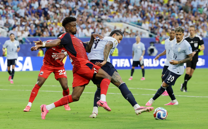 Uruguay vs Cabo Verde por la fase de grupos del Mundial 2026 del 2026.