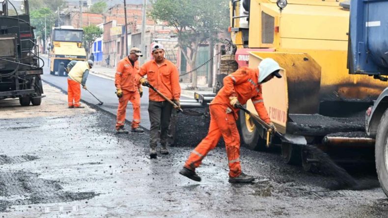 Cortes y desvíos por repavimentación en San Salvador de Jujuy (Foto ilustrativa)