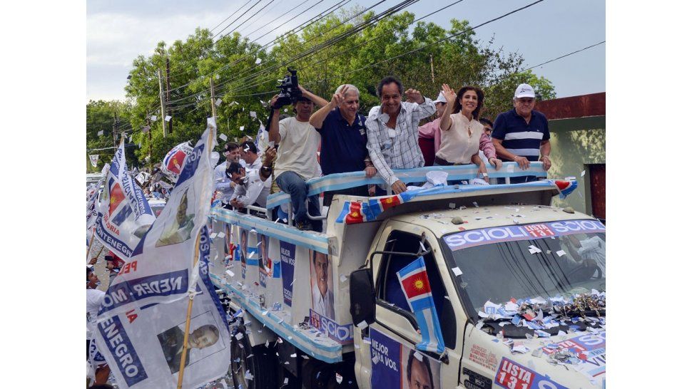 Caravana de Scioli en Salta