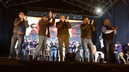 Acto de cierre de campaña del Frente Cambia Jujuy.