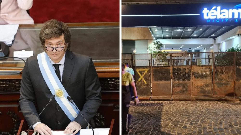 Manuel Adorni había adelantado que la agencia de noticias iba a ser el que se había planteado durante la campaña.
