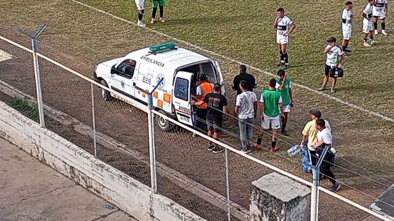 Suspendieron Talleres y Cuyaya por la agresión al arquero visitante Suspendieron Talleres y Cuyaya por la agresión al arquero visitante