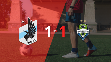 Seattle Sounders empató 1-1 en su visita a Minnesota United
