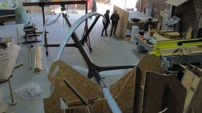 Torre eólica helicoidal. Torre eólica helicoidal.