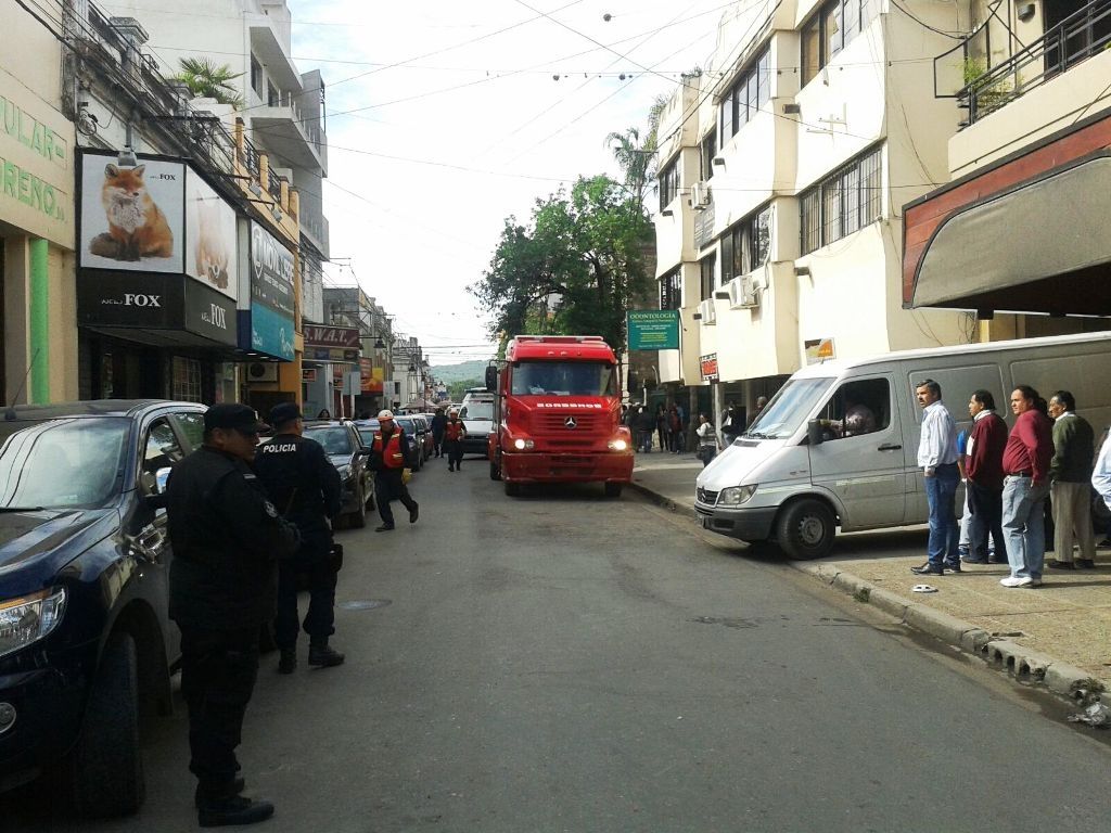 Ocurrió en calle Balcarce