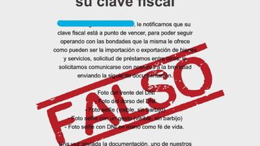 Nueva estafa a nombre de la AFIP: mirá todos los detalles