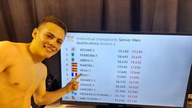 Santiago Ferrari finalista en Portugal.