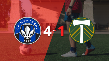 CF Montréal fue contundente y goleó 4-1 a Portland Timbers