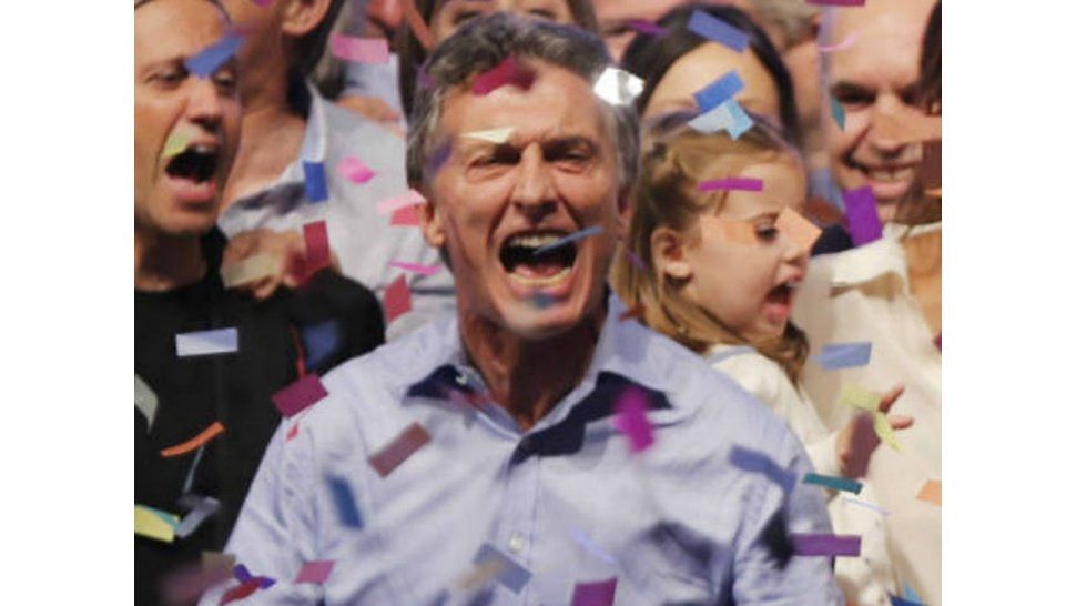 Festejo de Macri